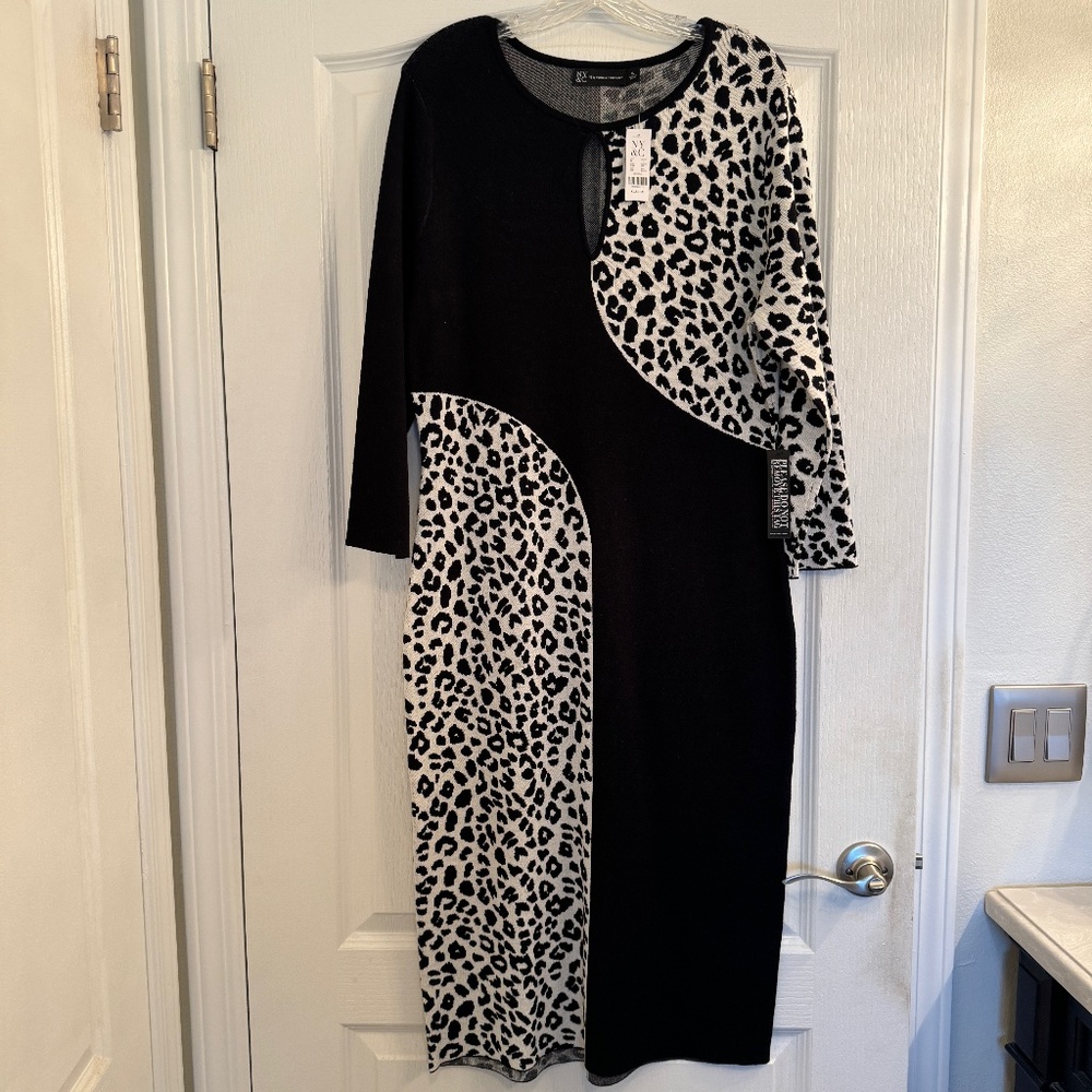 NWT NY&Co Knit Sweater Dress